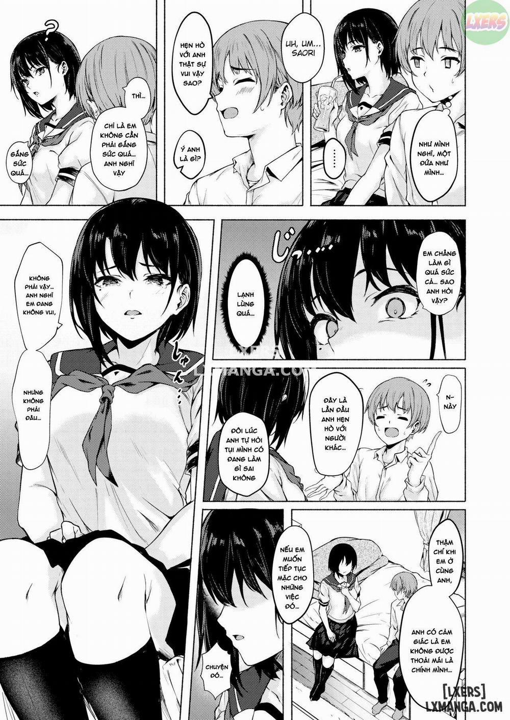 manhwax10.com - Truyện Manhwa Okki na Saori-chan wa Bukiyou ni Eroi Chương Oneshot Trang 7