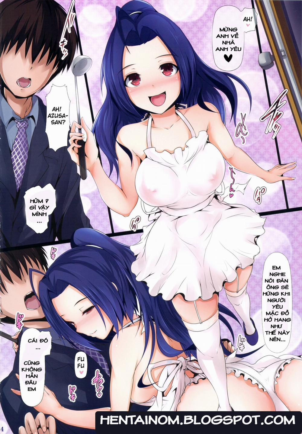 manhwax10.com - Truyện Manhwa Okusama Wa IDOL -Miura Azusa Hen- (The Idolmaster) Chương Oneshot Trang 3