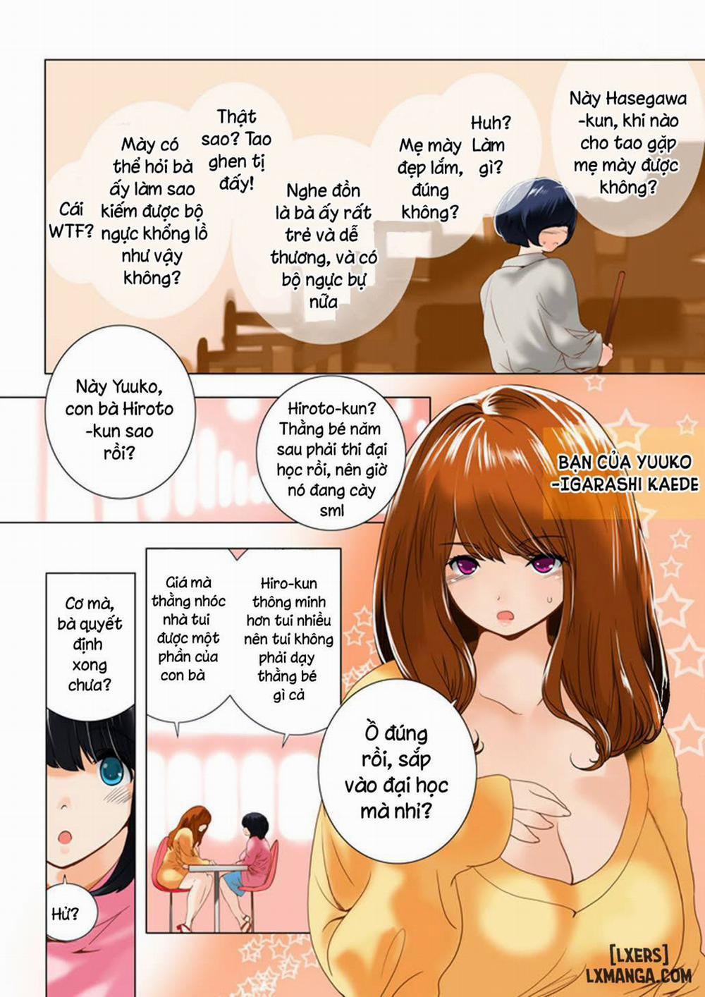 manhwax10.com - Truyện Manhwa Omamagoto Hasegawa-san chi no Oyakokankei Ichiwame Chương Oneshot Trang 10