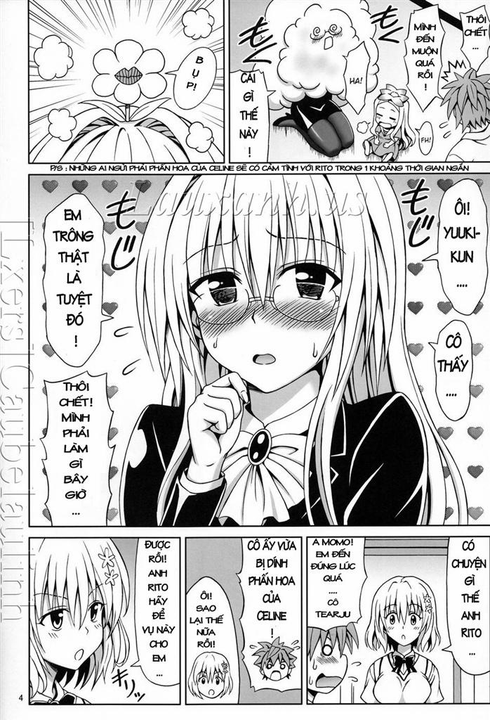 manhwax10.com - Truyện Manhwa Onegai Tearju Sensei (To Love-Ru) Chương Oneshot Trang 4