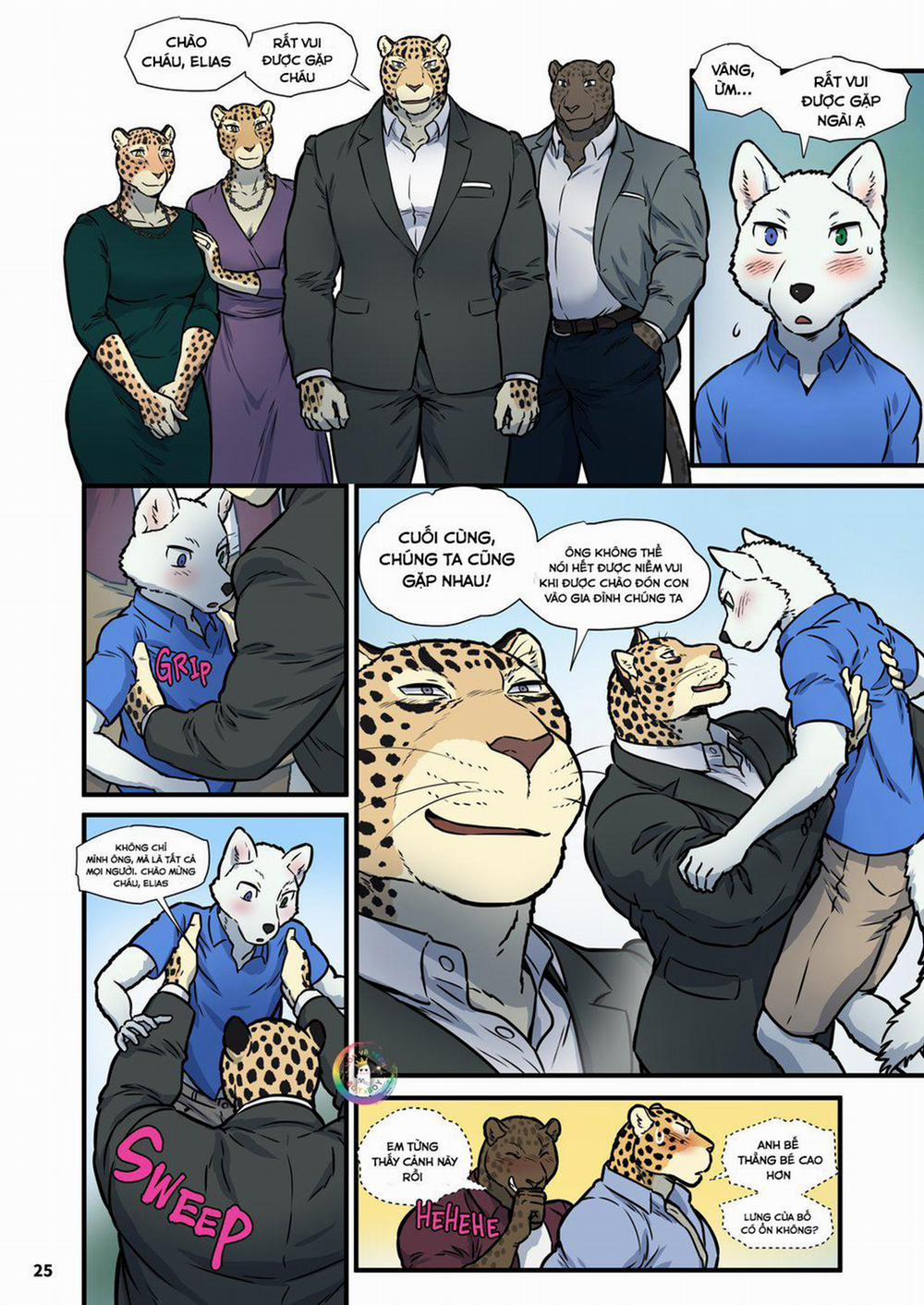 manhwax10.com - Truyện Manhwa Oneshot Nhân Thú Mặn Mòi Chương 29 Finding Family Trang 4