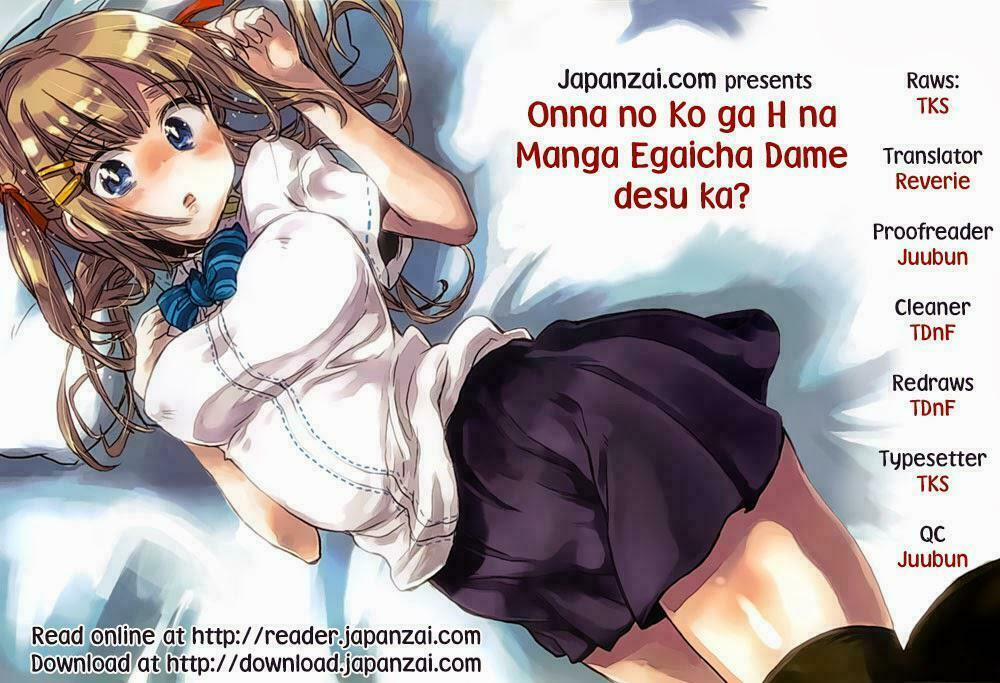 manhwax10.com - Truyện Manhwa Onna No Ko Ga H-Na Manga Egaicha Dame Desuka Chương 10 Trang 1