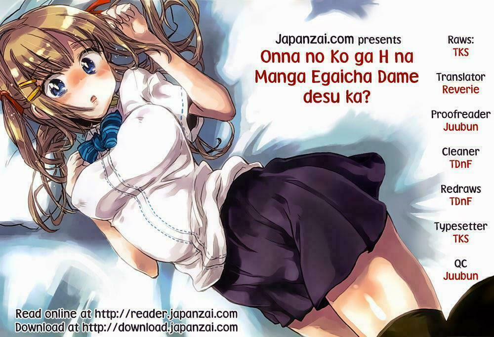 manhwax10.com - Truyện Manhwa Onna No Ko Ga H-Na Manga Egaicha Dame Desuka Chương 11 Trang 1