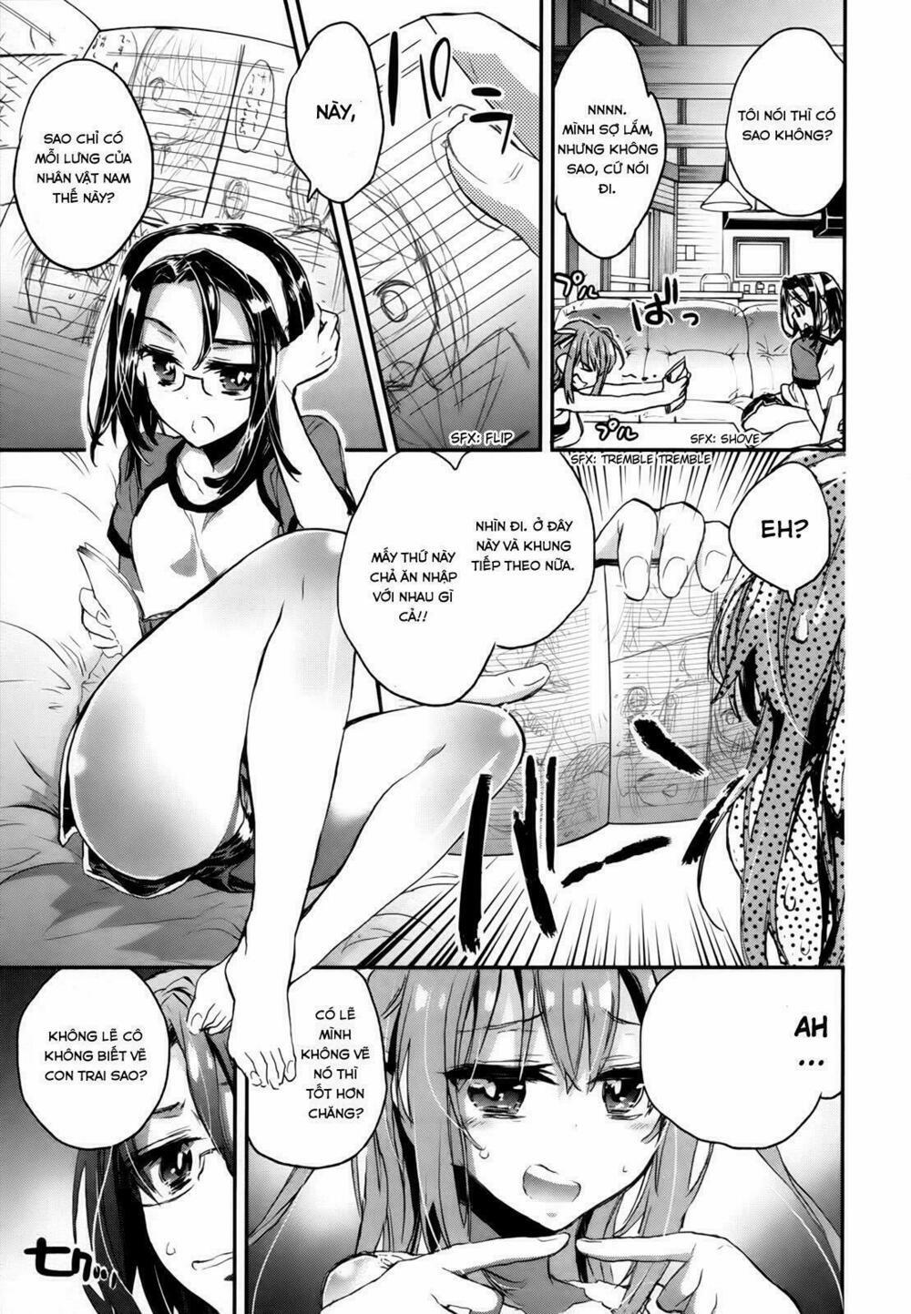 manhwax10.com - Truyện Manhwa Onna No Ko Ga H-Na Manga Egaicha Dame Desuka Chương 8 Trang 11