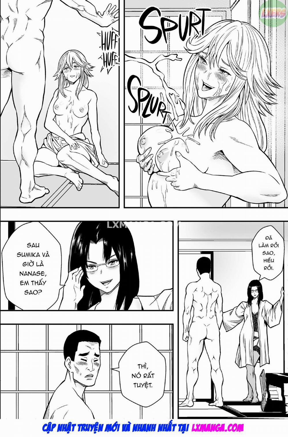 manhwax10.com - Truyện Manhwa Onsen Ryokou to Zetsurin Hitozuma-tachi Chương Oneshot Trang 32