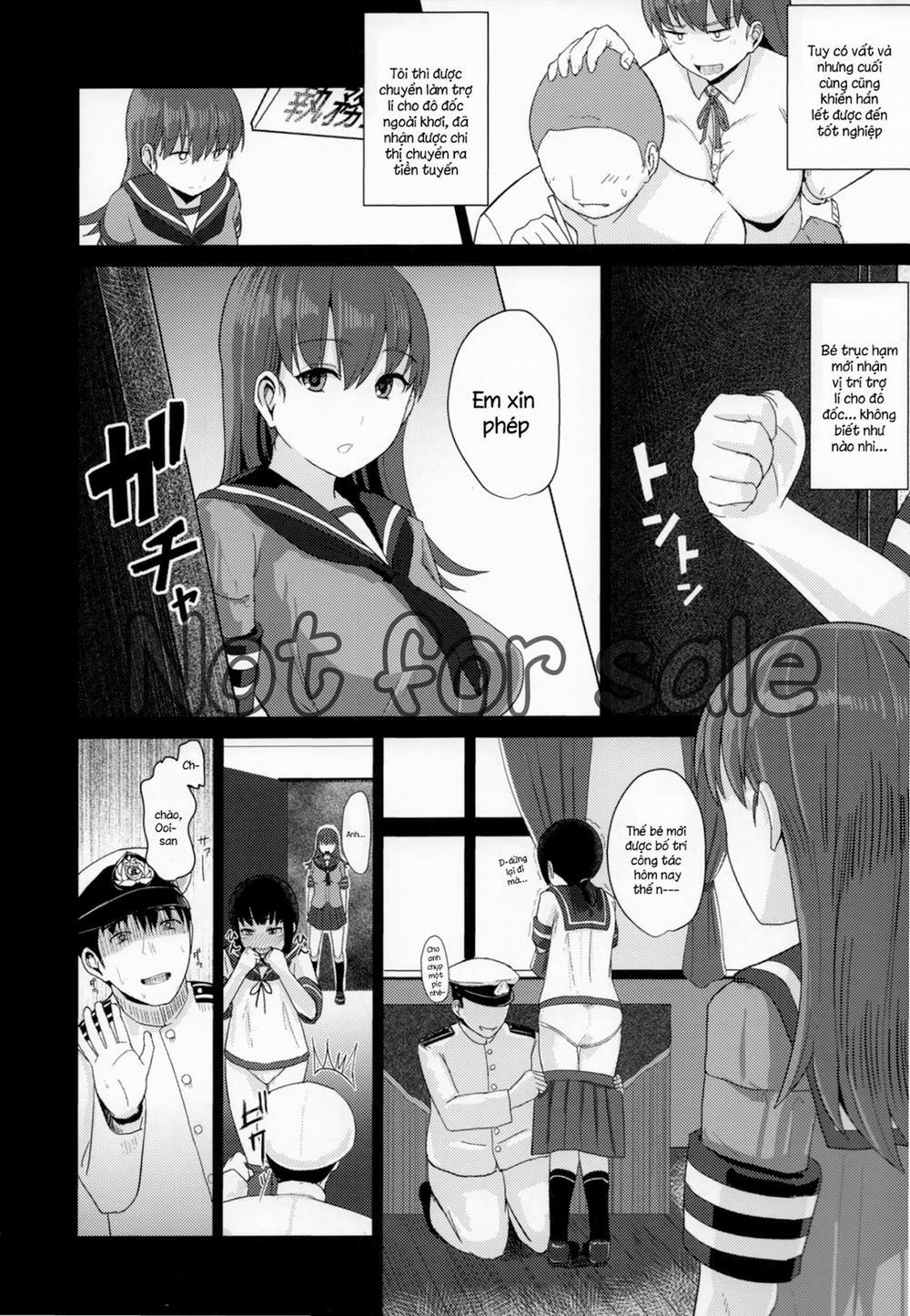 manhwax10.com - Truyện Manhwa Ooicchi ni Aka-chan ga Imasu (Kantai Collection) Chương Oneshot Trang 5