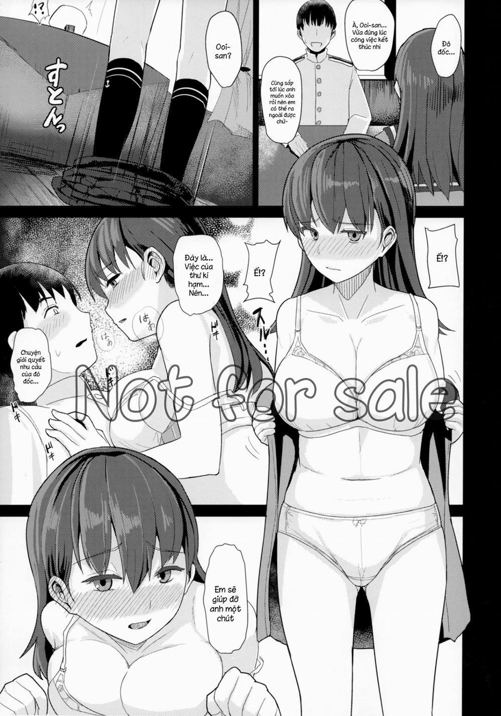 manhwax10.com - Truyện Manhwa Ooicchi ni Aka-chan ga Imasu (Kantai Collection) Chương Oneshot Trang 8