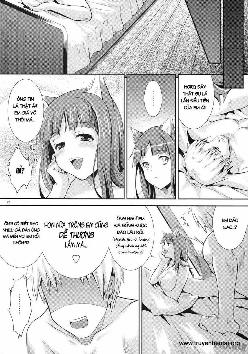 manhwax10.com - Truyện Manhwa Ookami To Mitsu Ringo (Spice And Wolf) Chương Oneshot Trang 21