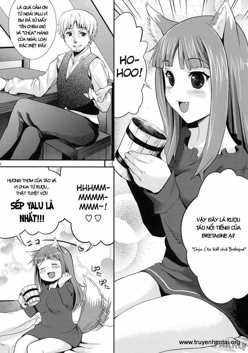 manhwax10.com - Truyện Manhwa Ookami To Mitsu Ringo (Spice And Wolf) Chương Oneshot Trang 5