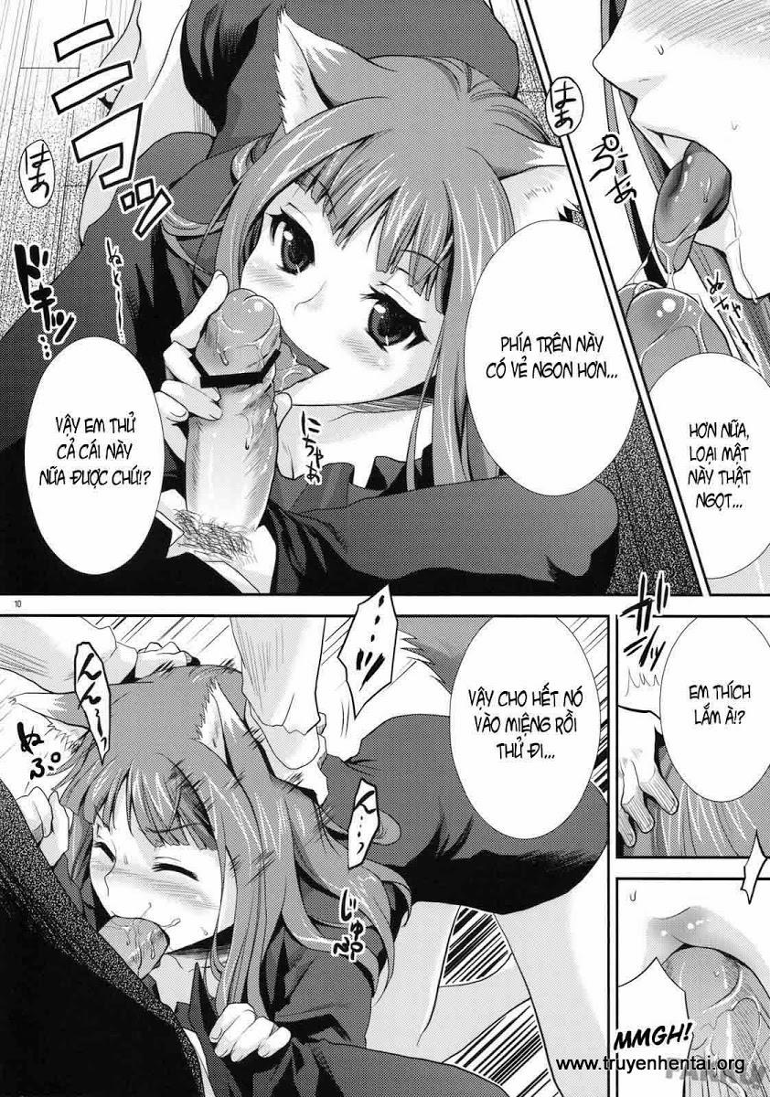 manhwax10.com - Truyện Manhwa Ookami To Mitsu Ringo (Spice And Wolf) Chương Oneshot Trang 9