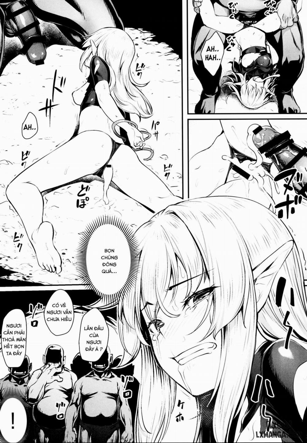 manhwax10.com - Truyện Manhwa Orc ni Torawareta Elf wa Chương Oneshot Trang 14