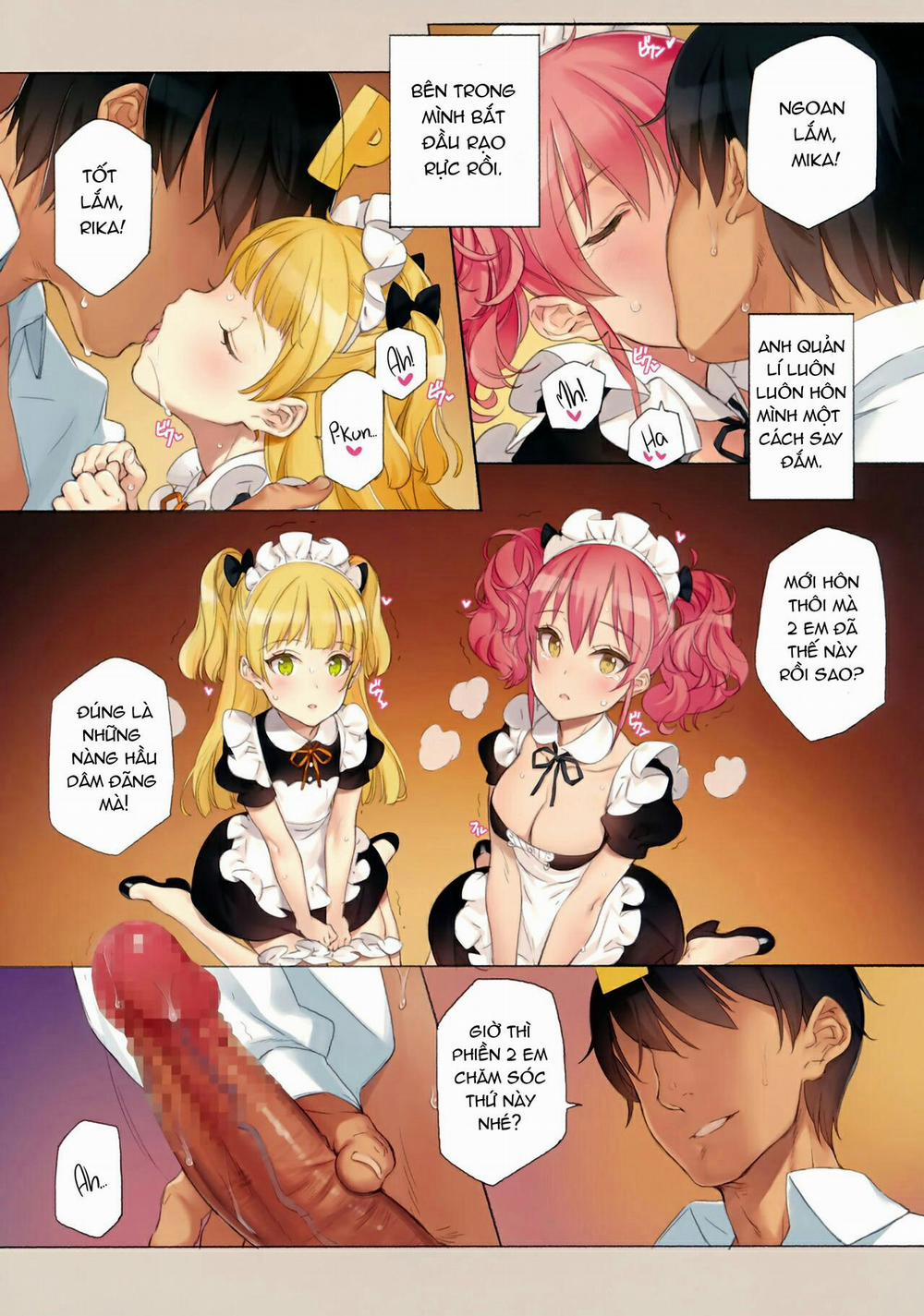 manhwax10.com - Truyện Manhwa ORDER MAID SISTER (The Idolmaster) Chương Oneshot Trang 9