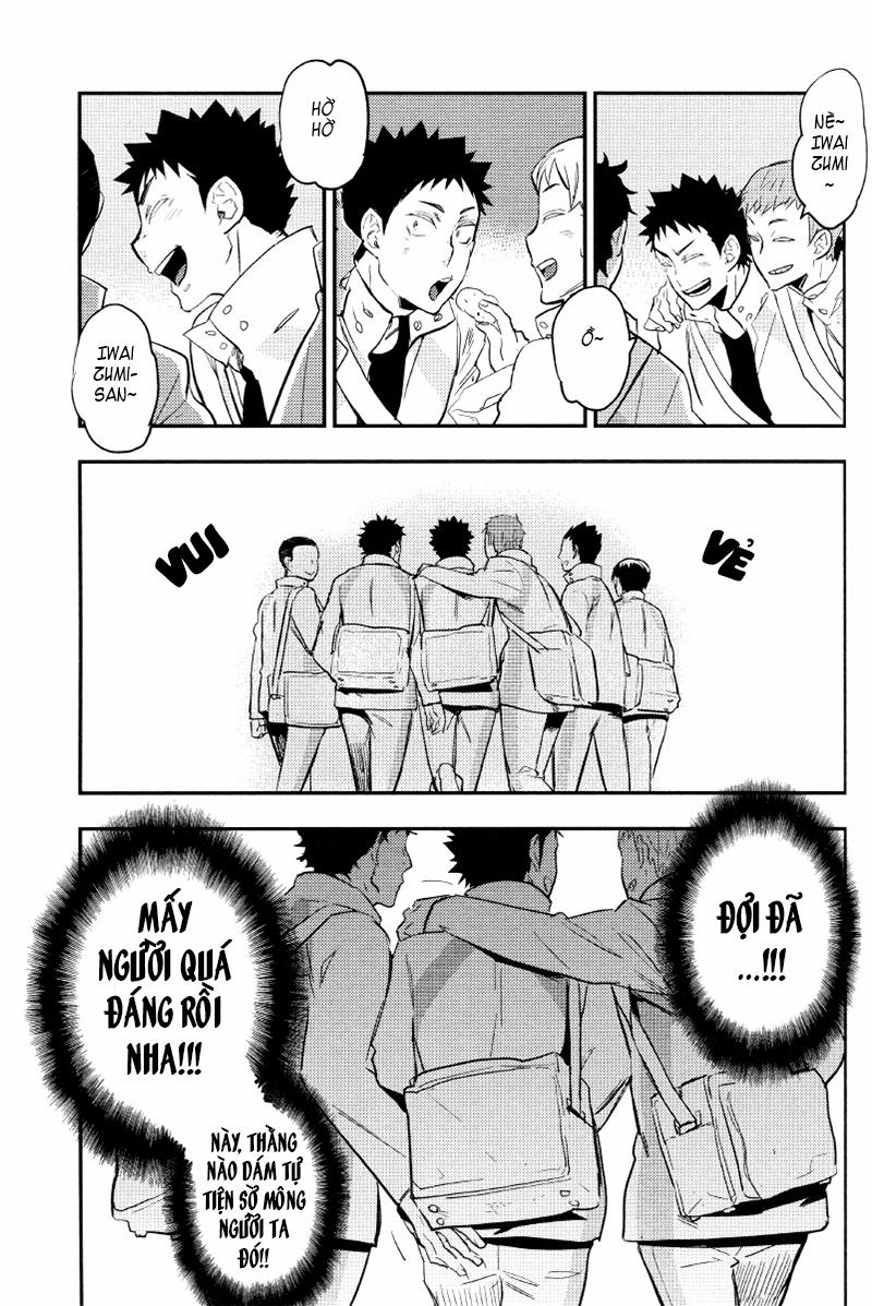 manhwax10.com - Truyện Manhwa Ore no Iwachan ga Saikin Eroi no de Komaru (Haikyuu) Chương Oneshot Trang 10