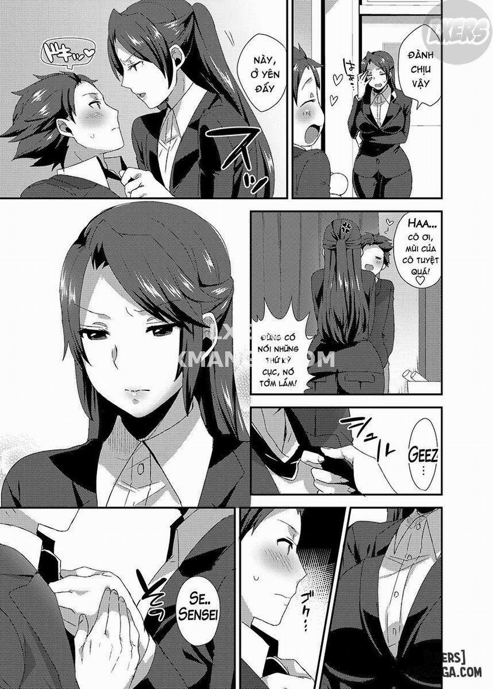 manhwax10.com - Truyện Manhwa Ore no Sensei ga Ero Sugite Gaman Dekinai Chương Oneshot Trang 4