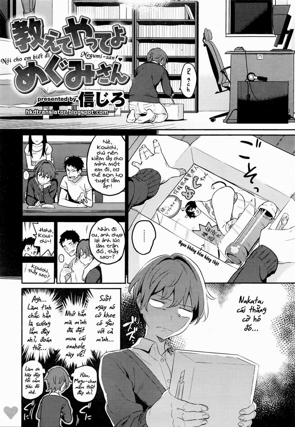 manhwax10.com - Truyện Manhwa Oshiete Yatte Yo Megumi-san Chương Oneshot Trang 1