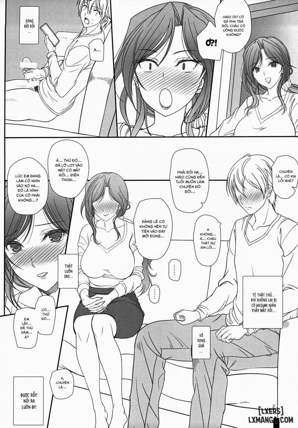 Otonari-san to no Love Love Ecchi Hitozuma Megumi-san Chương Oneshot Trang 5