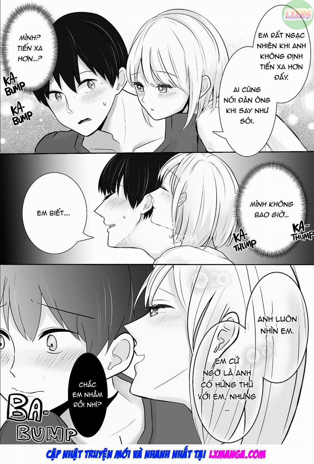 manhwax10.com - Truyện Manhwa Otonashii Kouhai ni Semerare Ikikuruu Hanashi Chương Oneshot Trang 12