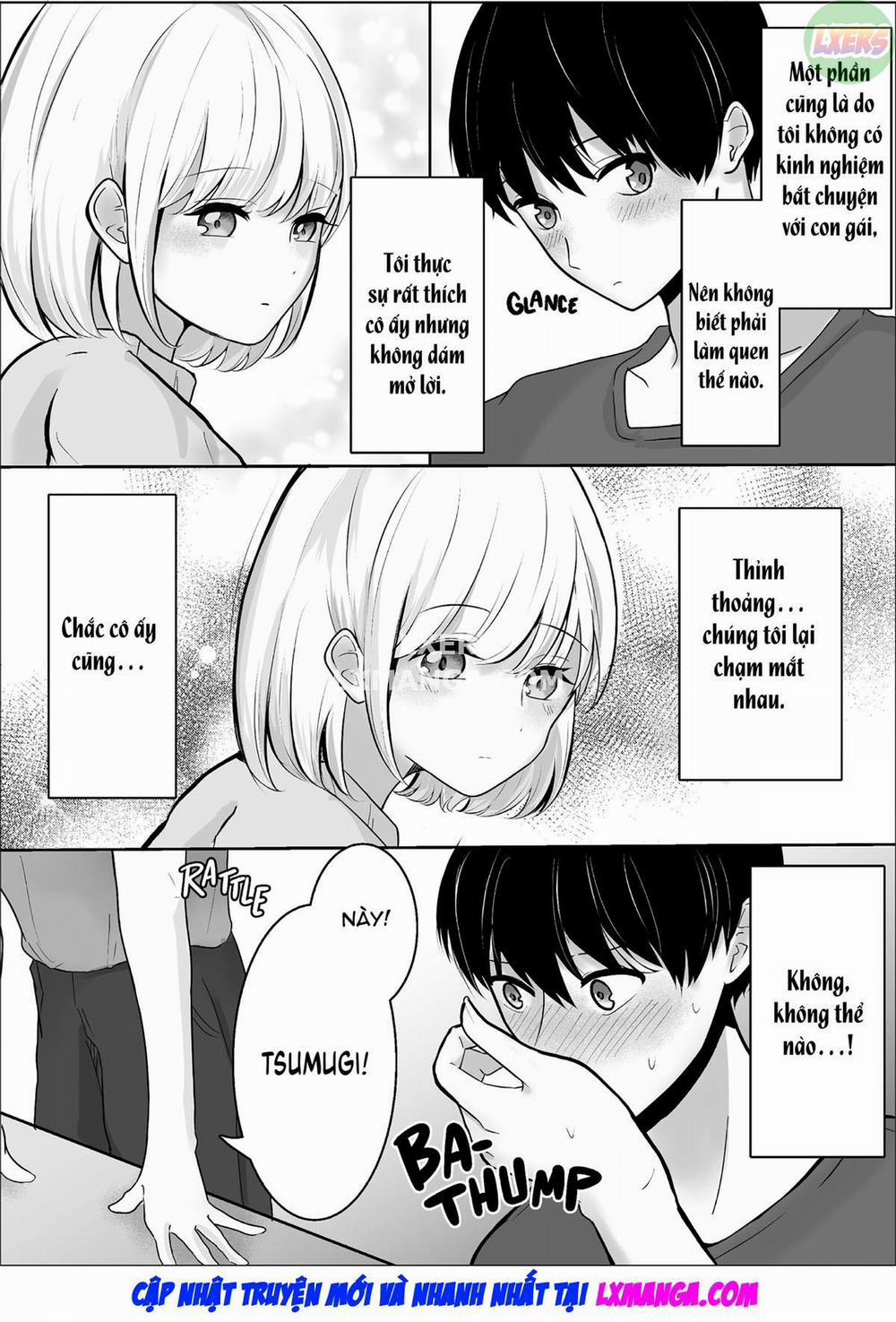 manhwax10.com - Truyện Manhwa Otonashii Kouhai ni Semerare Ikikuruu Hanashi Chương Oneshot Trang 4