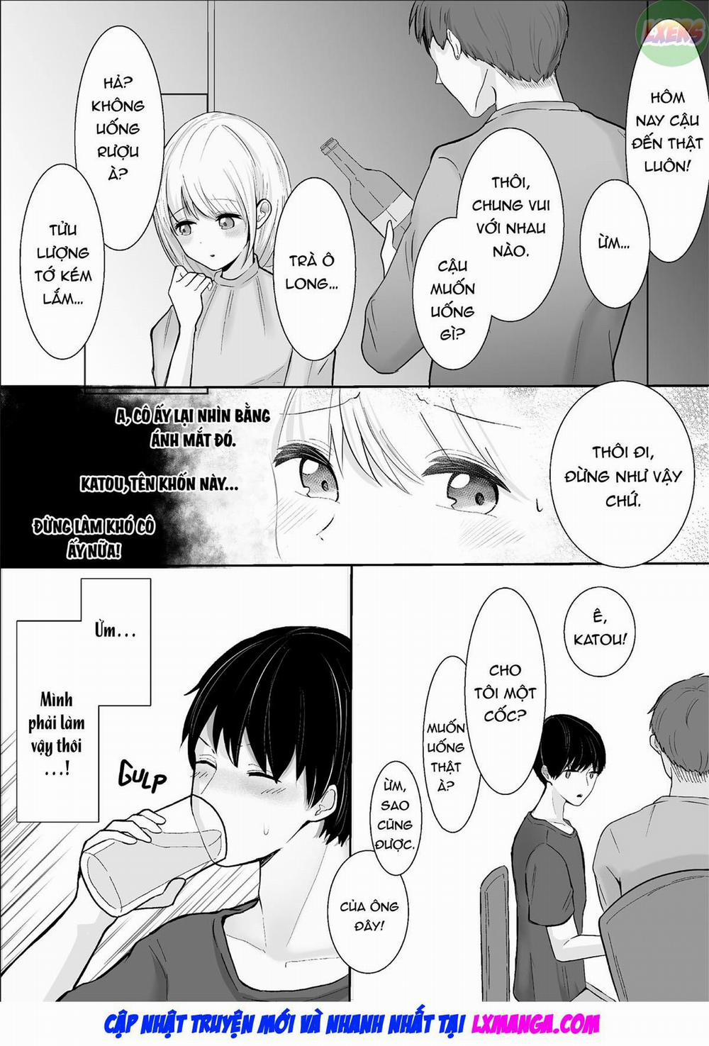 manhwax10.com - Truyện Manhwa Otonashii Kouhai ni Semerare Ikikuruu Hanashi Chương Oneshot Trang 5