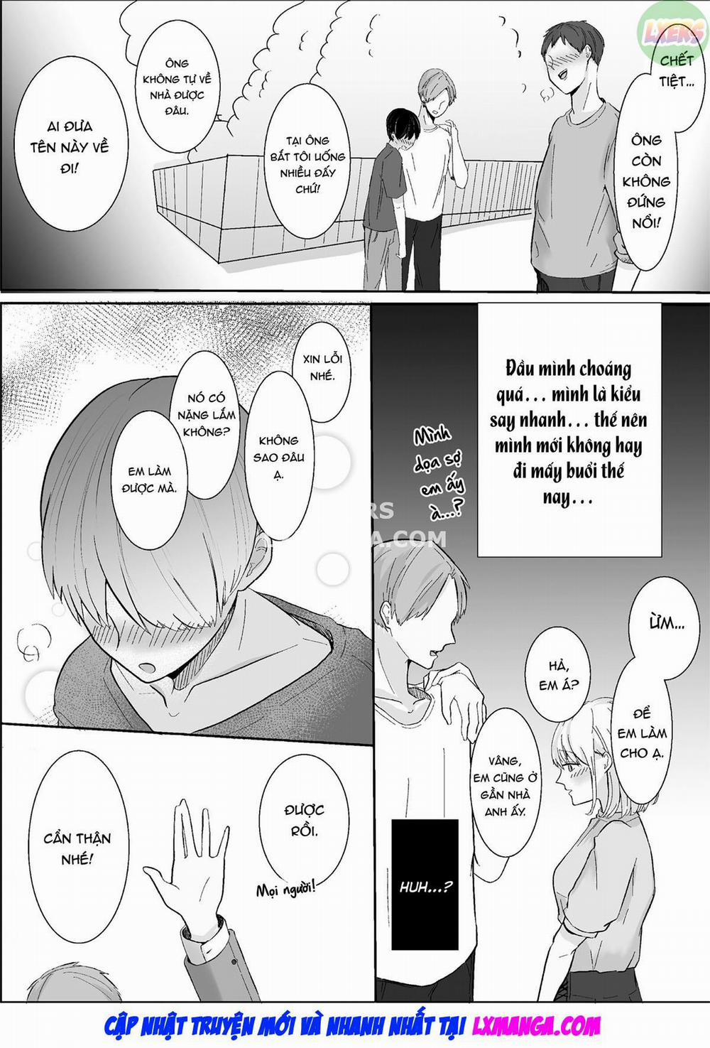 manhwax10.com - Truyện Manhwa Otonashii Kouhai ni Semerare Ikikuruu Hanashi Chương Oneshot Trang 6