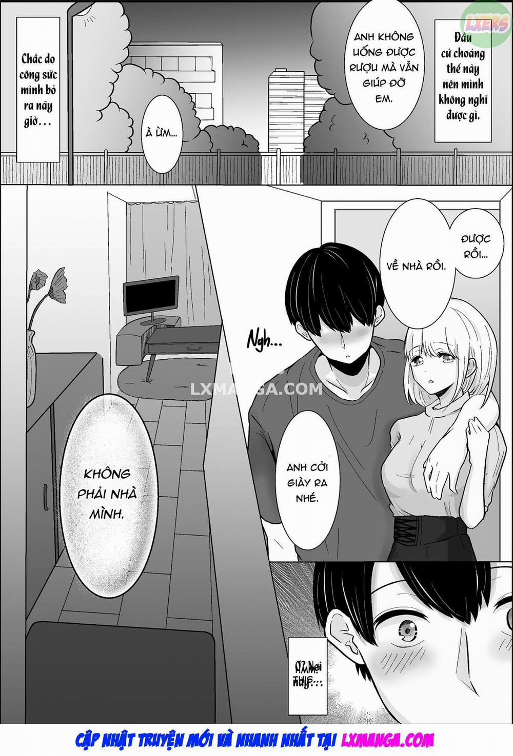 manhwax10.com - Truyện Manhwa Otonashii Kouhai ni Semerare Ikikuruu Hanashi Chương Oneshot Trang 8