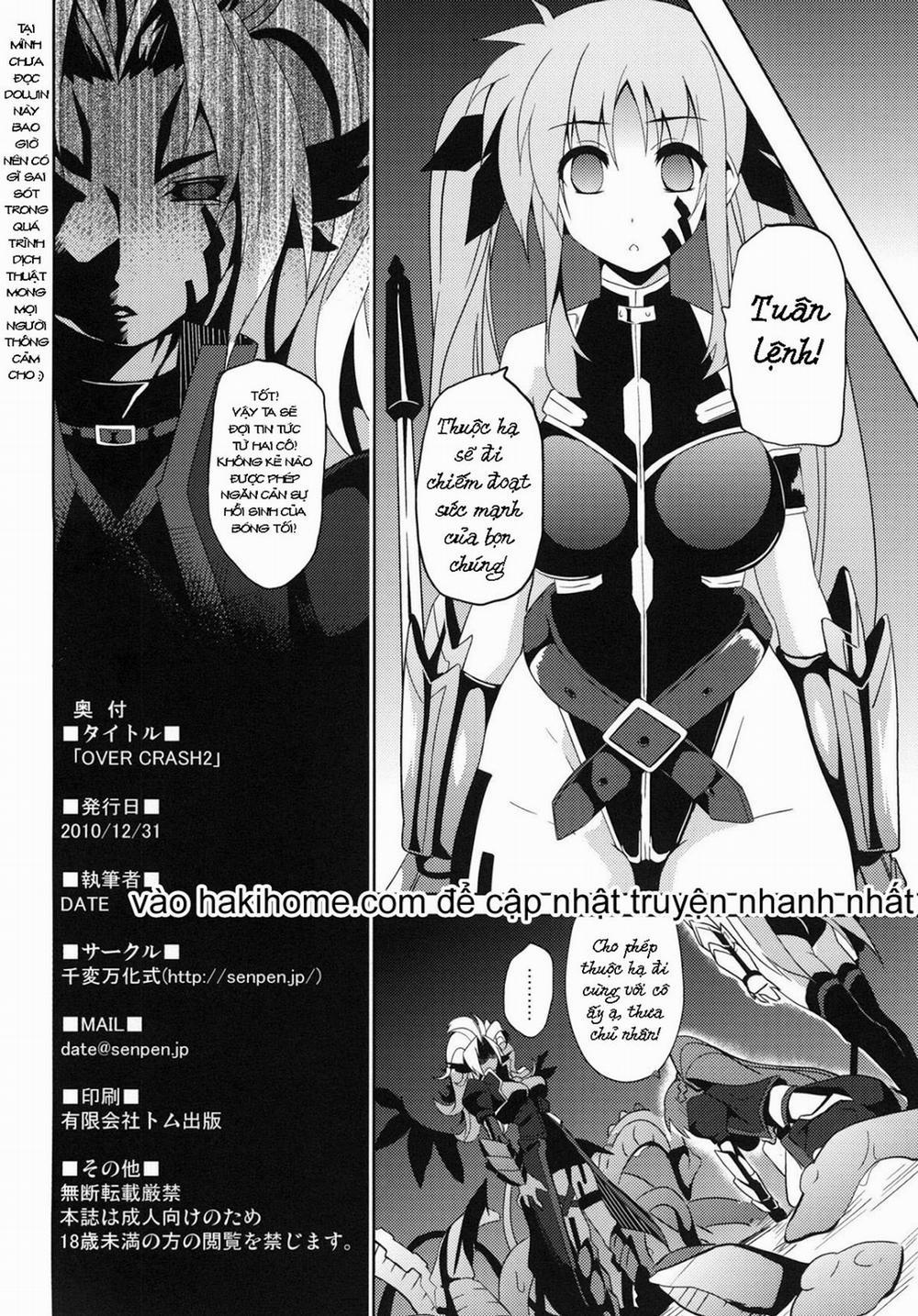 manhwax10.com - Truyện Manhwa OVER CRASH 2 (Mahou Shoujo Lyrical Nanoha) Chương Oneshot Trang 21