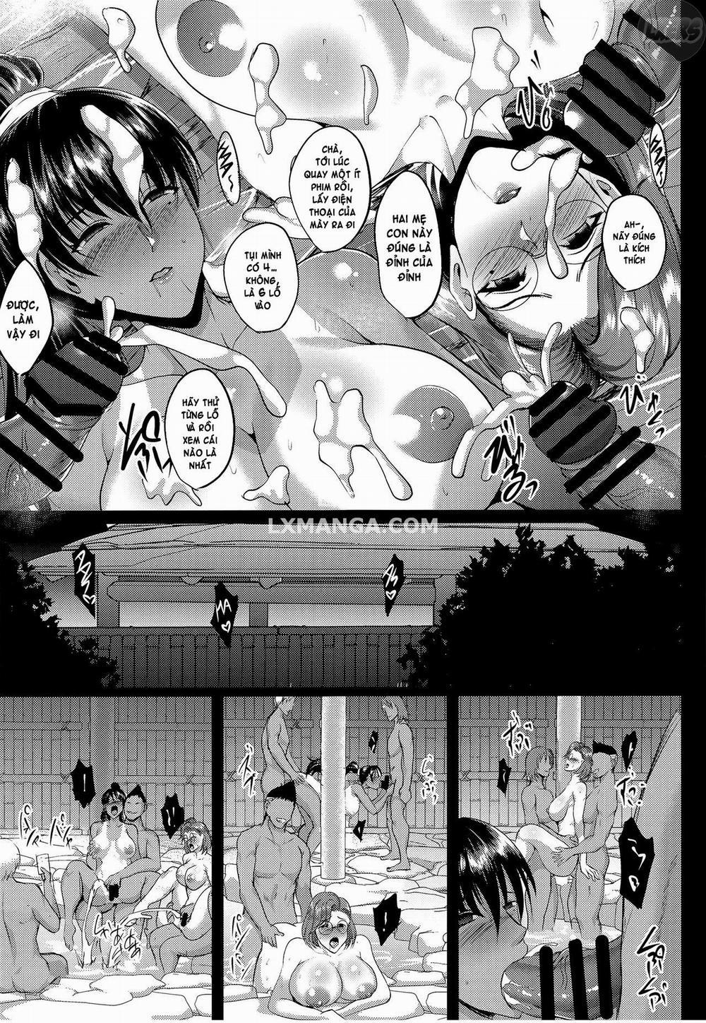 manhwax10.com - Truyện Manhwa Oyako Onsen Ryokou Choukyou Kiroku Chương Oneshot Trang 34