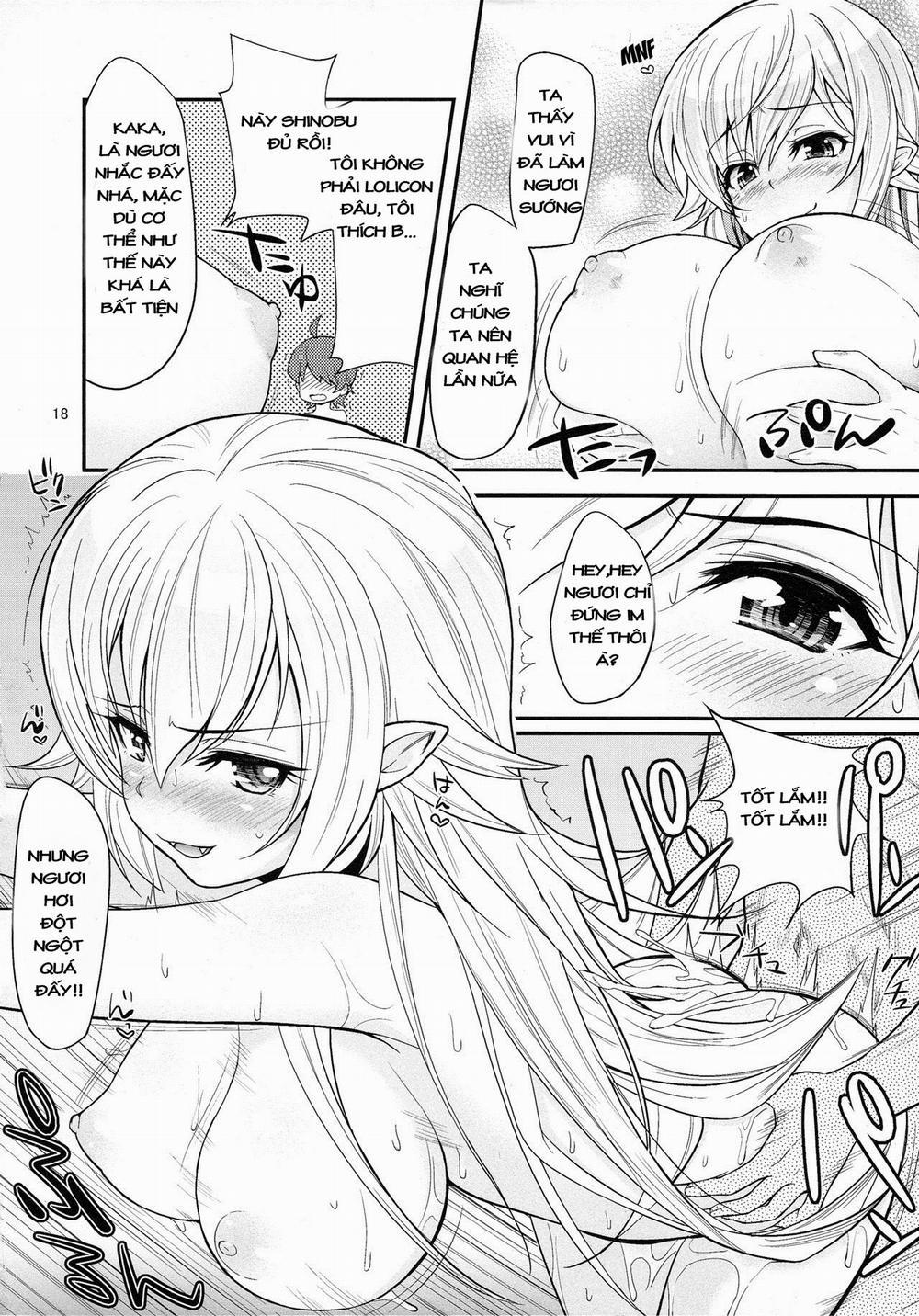 manhwax10.com - Truyện Manhwa Pachimonogatari Part 4: Shinobu Envy (Bakemonogatari) Chương Oneshot Trang 17