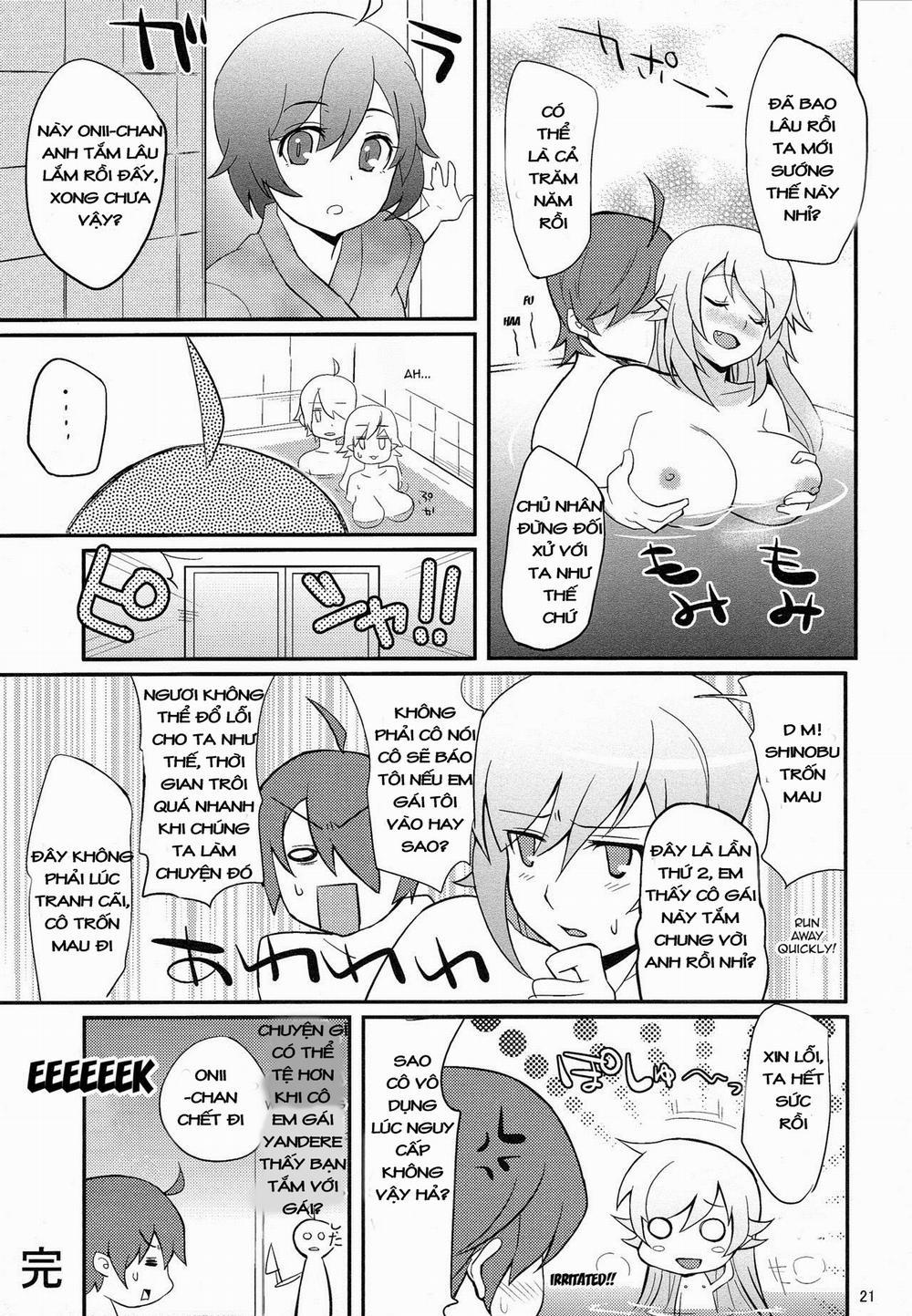 manhwax10.com - Truyện Manhwa Pachimonogatari Part 4: Shinobu Envy (Bakemonogatari) Chương Oneshot Trang 20