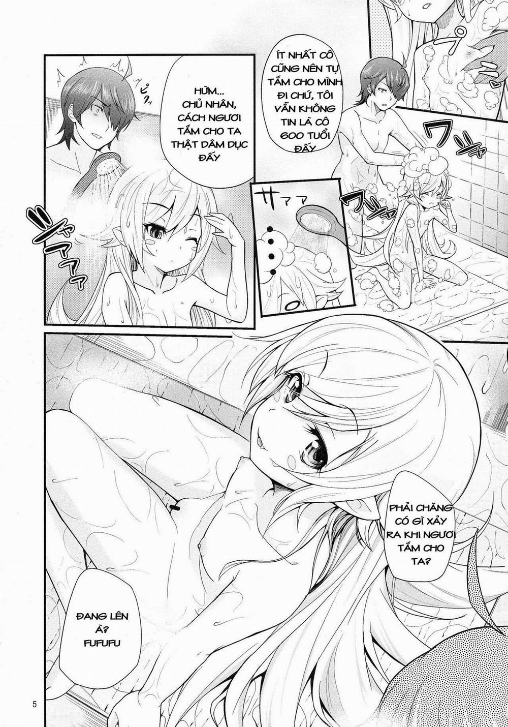 manhwax10.com - Truyện Manhwa Pachimonogatari Part 4: Shinobu Envy (Bakemonogatari) Chương Oneshot Trang 4