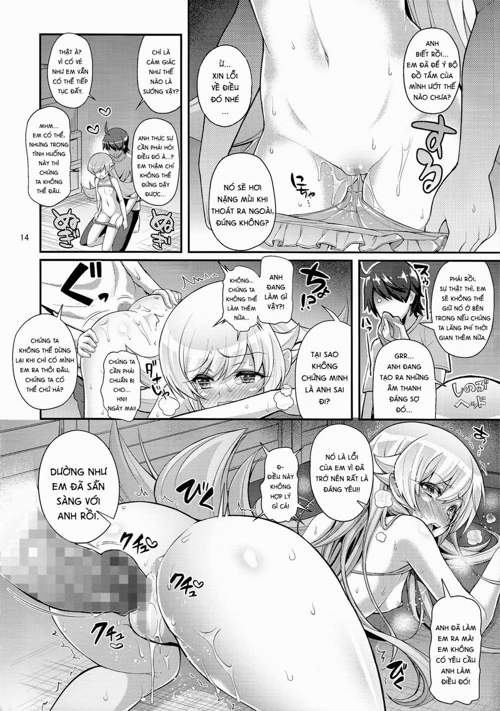 manhwax10.com - Truyện Manhwa Pachimonogatari: Shinobu Collection (Bakemonogatari) Chương Oneshot Trang 15