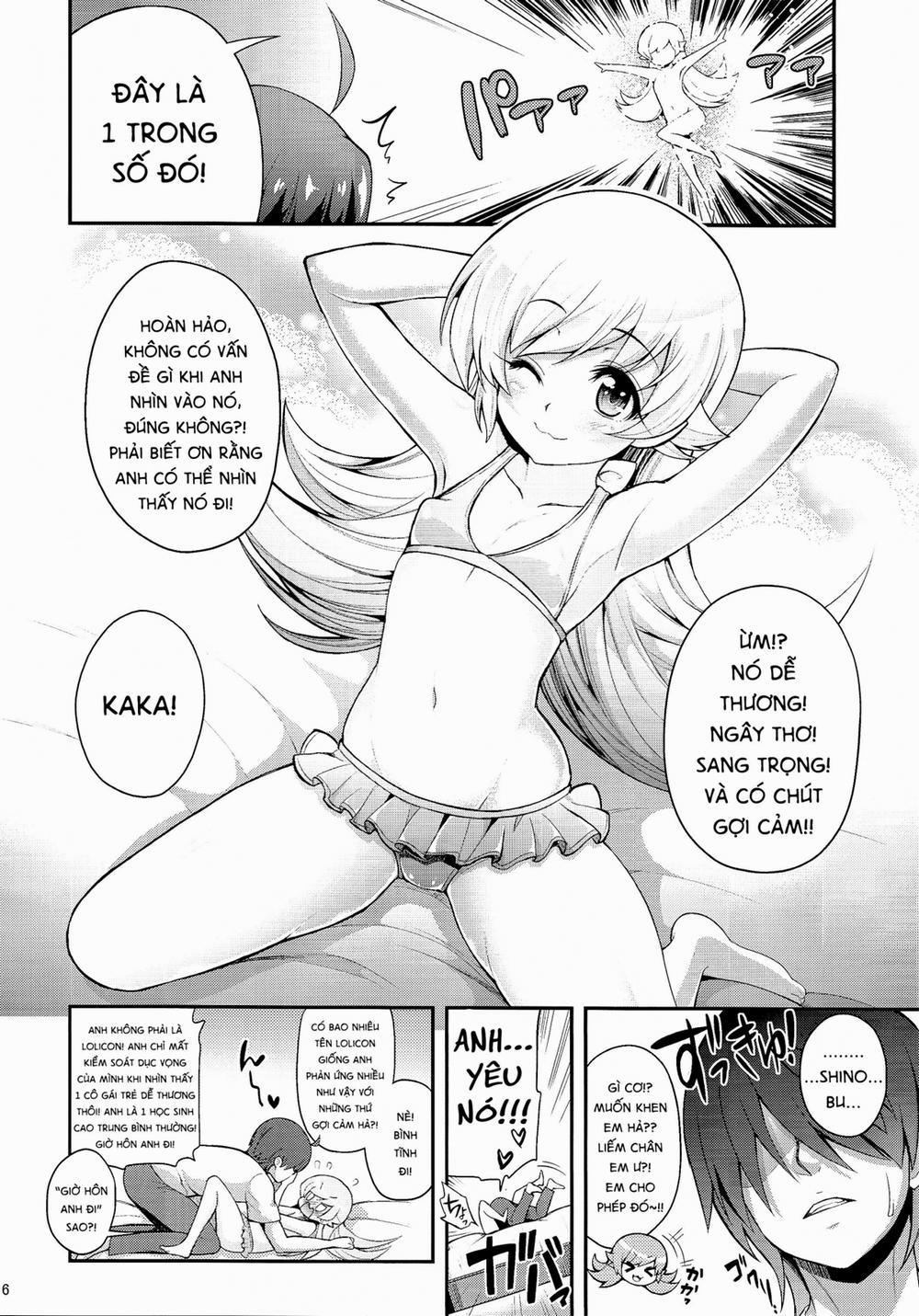 manhwax10.com - Truyện Manhwa Pachimonogatari: Shinobu Collection (Bakemonogatari) Chương Oneshot Trang 7