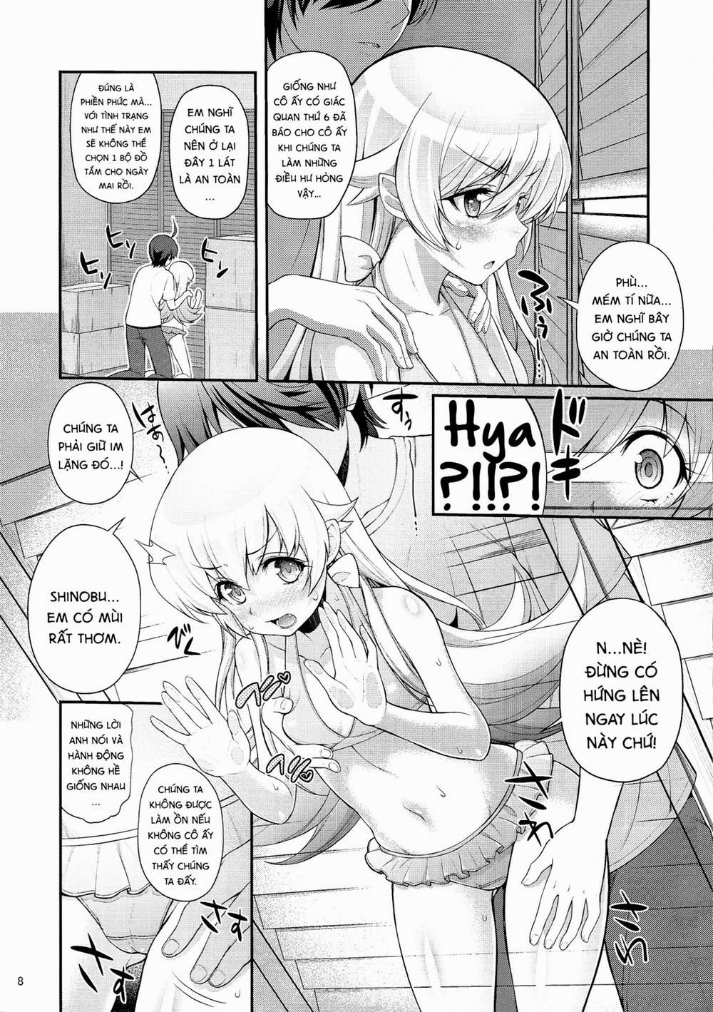 manhwax10.com - Truyện Manhwa Pachimonogatari: Shinobu Collection (Bakemonogatari) Chương Oneshot Trang 9