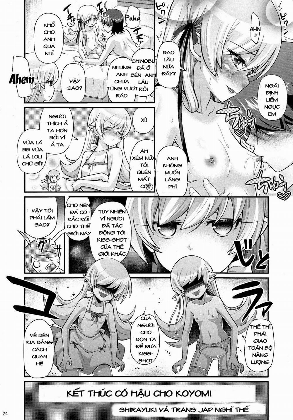 manhwax10.com - Truyện Manhwa Pachimonogatari: Shinobu Happy Route (Bakemonogatari) Chương Oneshot Trang 23