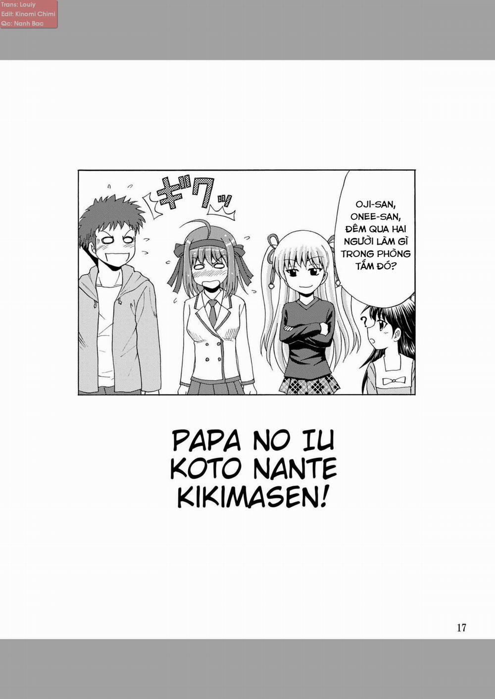 manhwax10.com - Truyện Manhwa Papa no Iu Koto Nante Kikimasen! (Papa No Iu Koto Wo Kikinasai) Chương 1 Trang 18