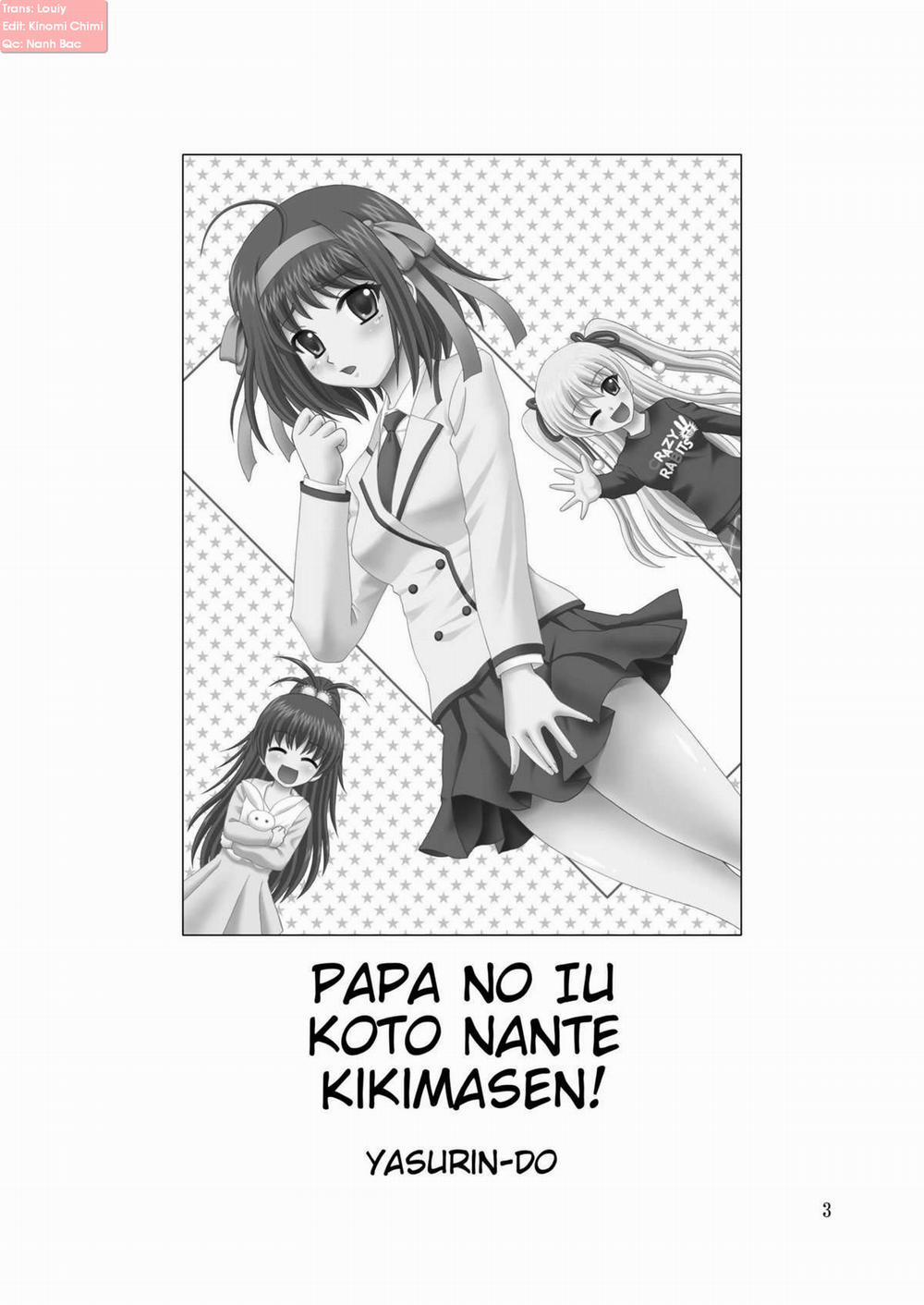 manhwax10.com - Truyện Manhwa Papa no Iu Koto Nante Kikimasen! (Papa No Iu Koto Wo Kikinasai) Chương 1 Trang 4