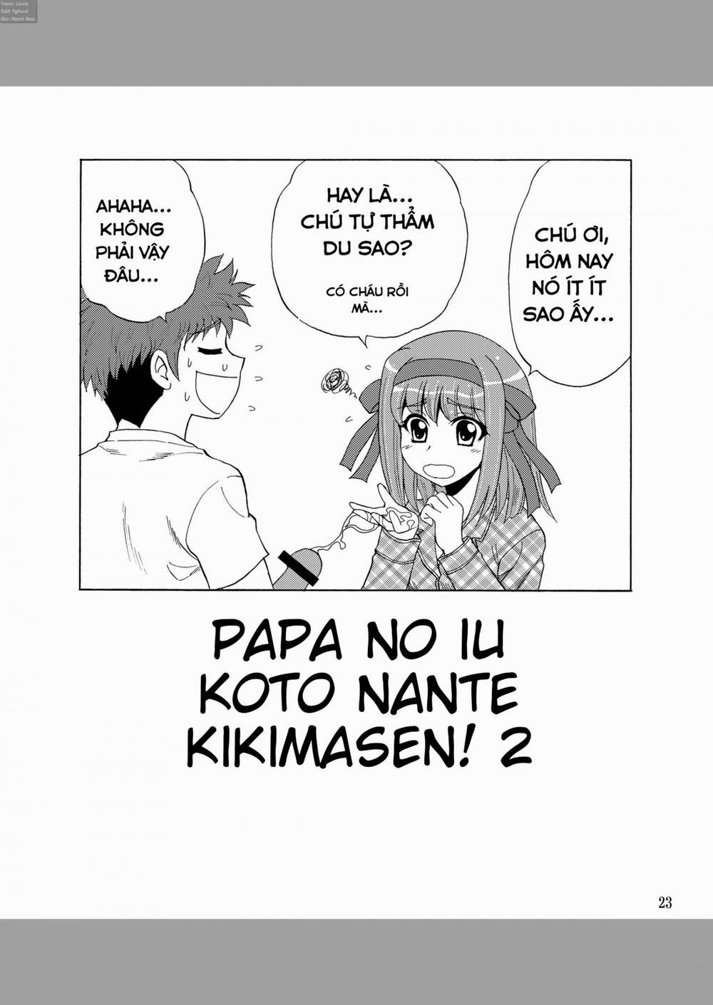 manhwax10.com - Truyện Manhwa Papa no Iu Koto Nante Kikimasen! (Papa No Iu Koto Wo Kikinasai) Chương 2 Trang 24