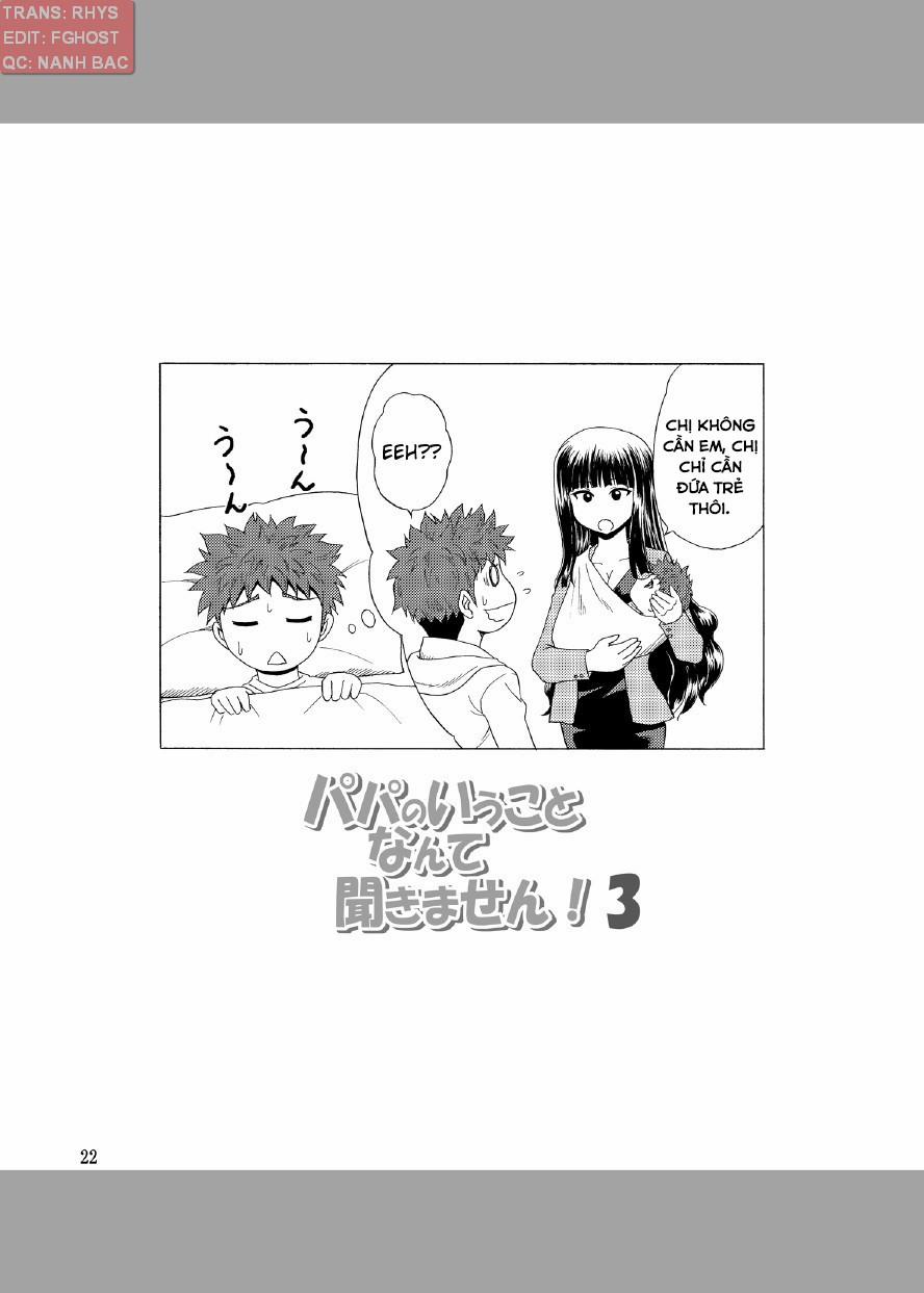 manhwax10.com - Truyện Manhwa Papa no Iu Koto Nante Kikimasen! (Papa No Iu Koto Wo Kikinasai) Chương 3 Trang 22