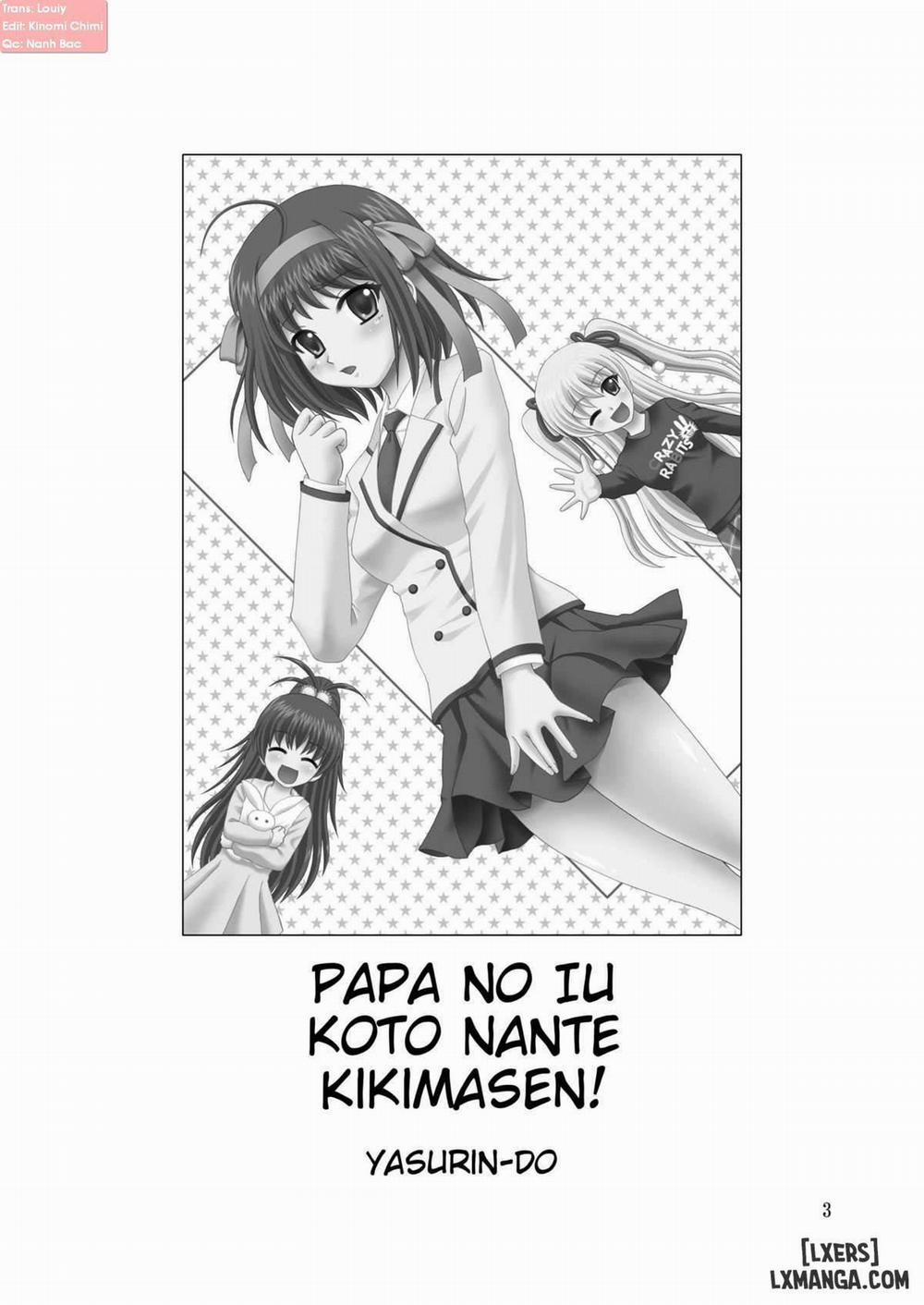 manhwax10.com - Truyện Manhwa Papa no Iu Koto Nante Kikimasen Chương 1 Trang 3