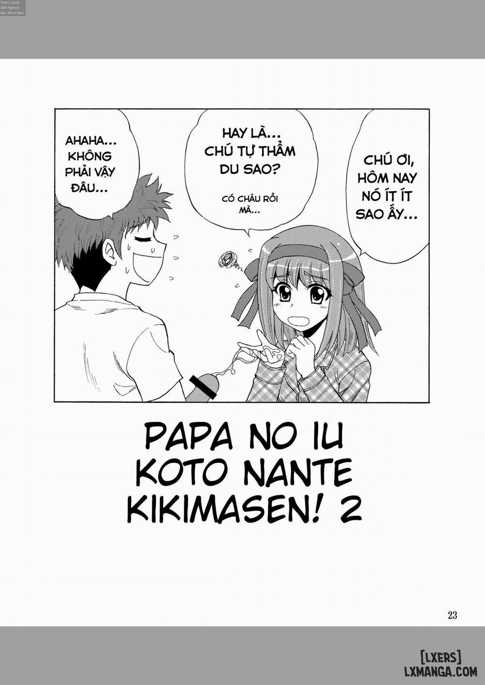 manhwax10.com - Truyện Manhwa Papa no Iu Koto Nante Kikimasen Chương 2 Trang 23