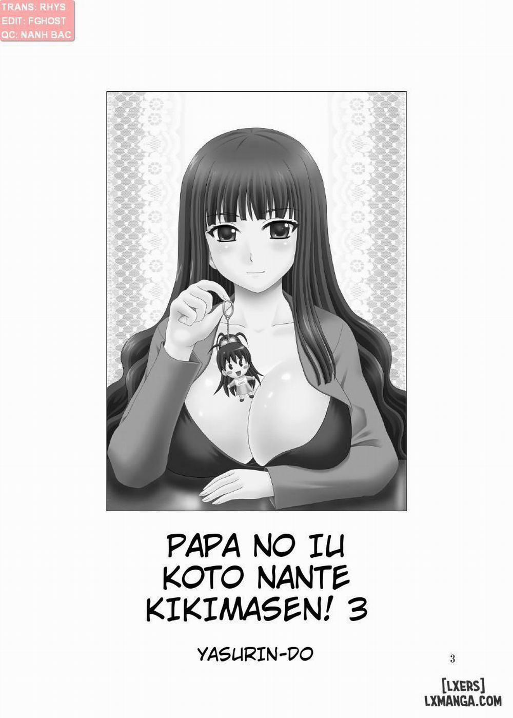 manhwax10.com - Truyện Manhwa Papa no Iu Koto Nante Kikimasen Chương 3 Trang 2