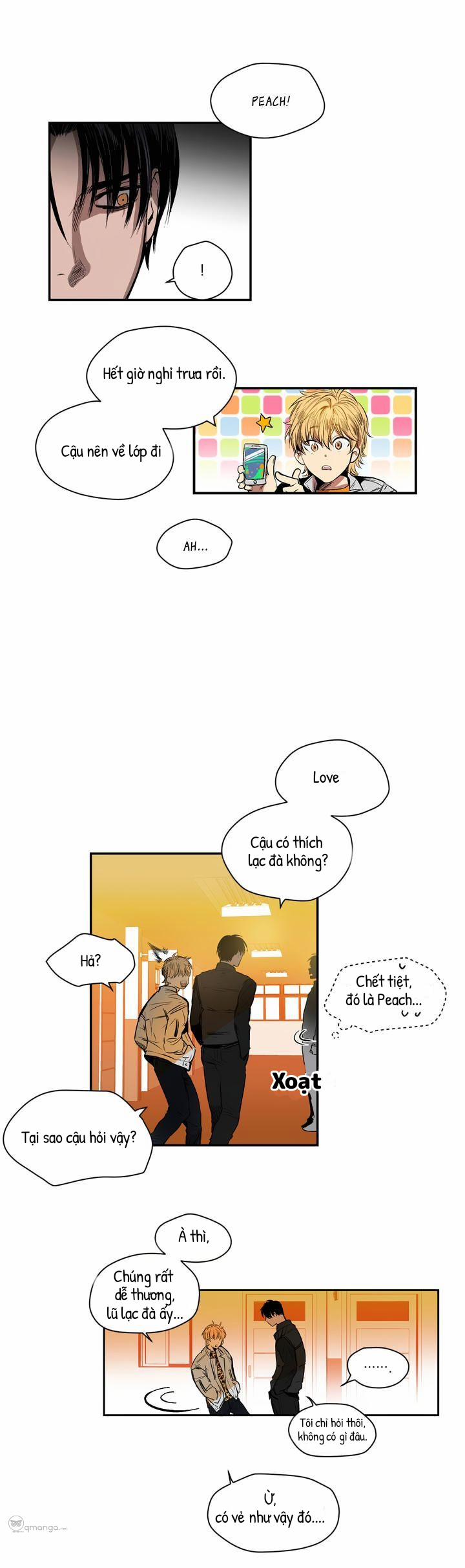 manhwax10.com - Truyện Manhwa Peach Love (Đại Ca Học Đường Và Quân Đoàn Love) Chương 6 Trang 25