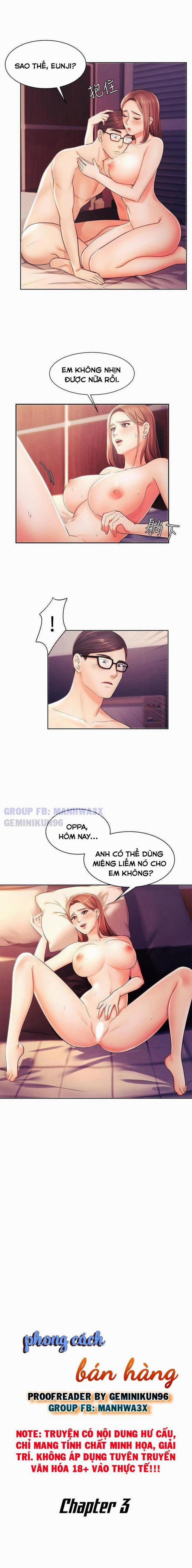 manhwax10.com - Truyện Manhwa Phong Cách Bán Hàng Chương 3 Trang 1