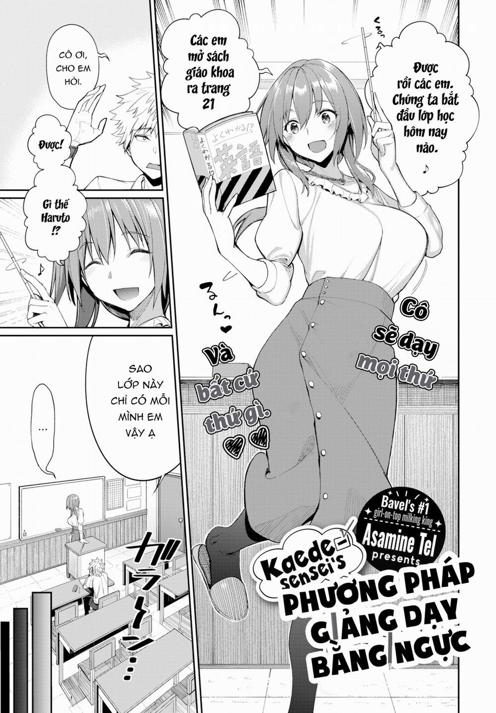 manhwax10.com - Truyện Manhwa Phương Pháp Giảng Dạy Bằng Ngực Của Kaede Sensei Chương 1 Trang 4