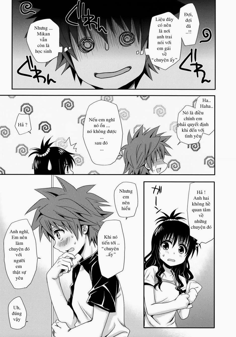 manhwax10.com - Truyện Manhwa Plenty Of Delicious Mandarins (To Love-Ru) Chương Oneshot Trang 6