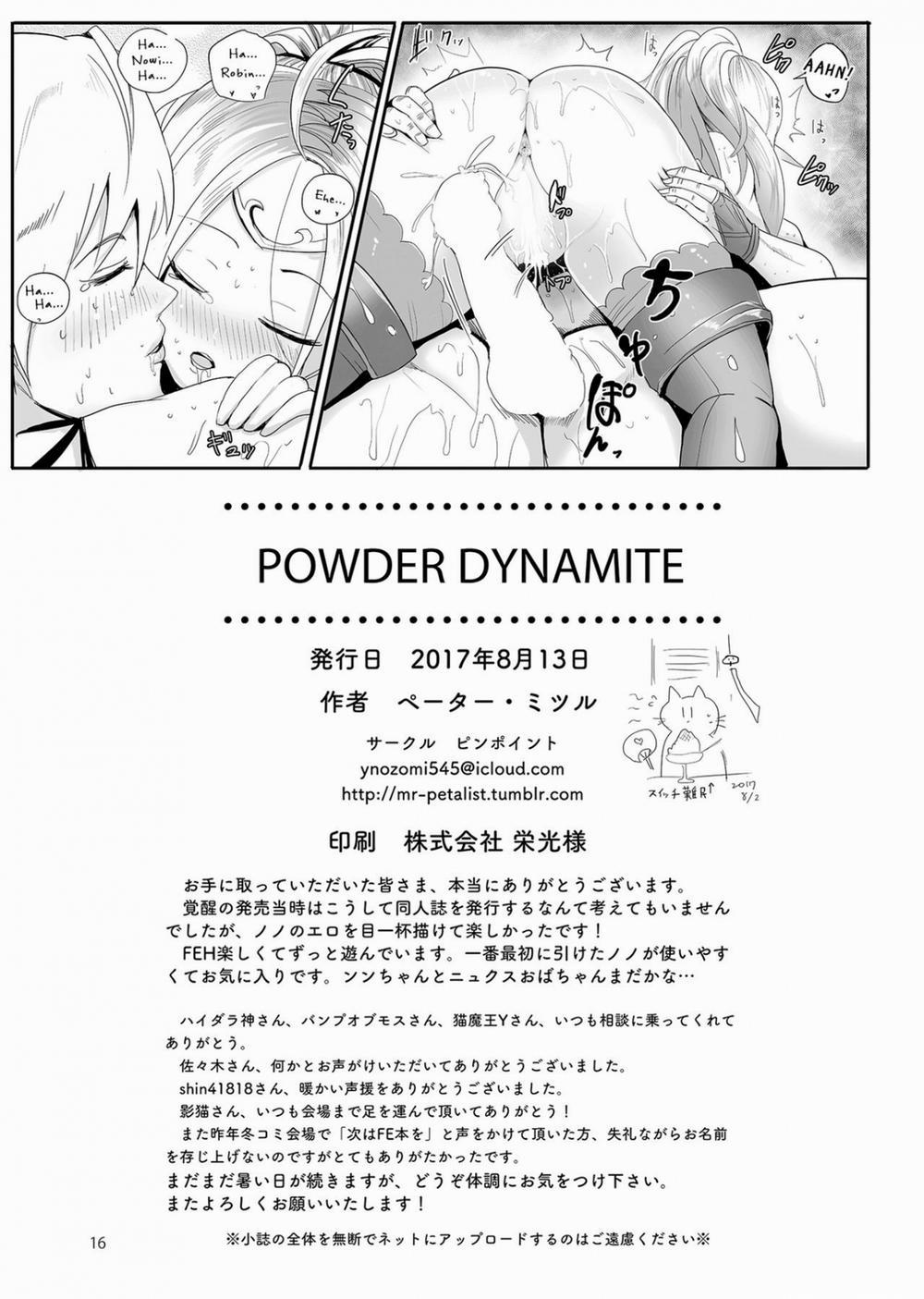 manhwax10.com - Truyện Manhwa POWDER DYNAMITE (Fire Emblem Kakusei) Chương Oneshot Trang 18