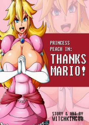 Princess Peach In Thanks Mario