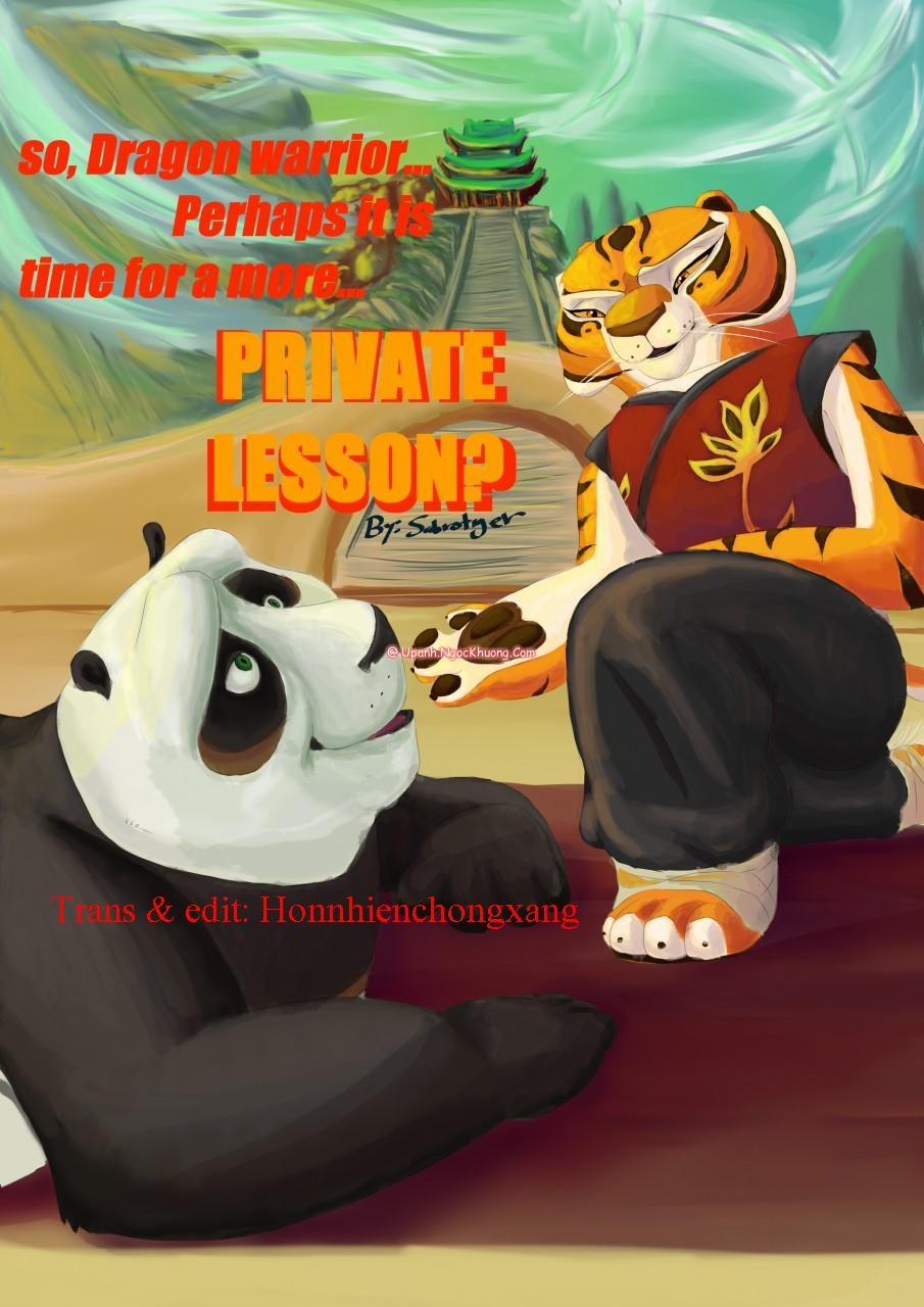 manhwax10.com - Truyện Manhwa Private lesson (Kungfu Panda) Chương Onesshot Trang 1