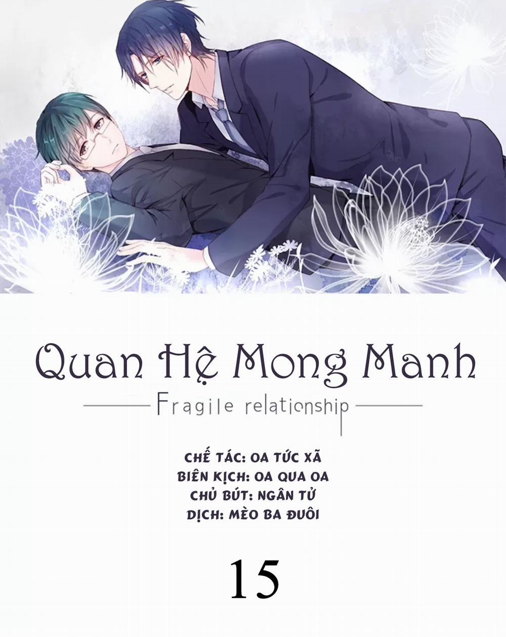 manhwax10.com - Truyện Manhwa Quan Hệ Mong Manh Chương 15 Trang 1