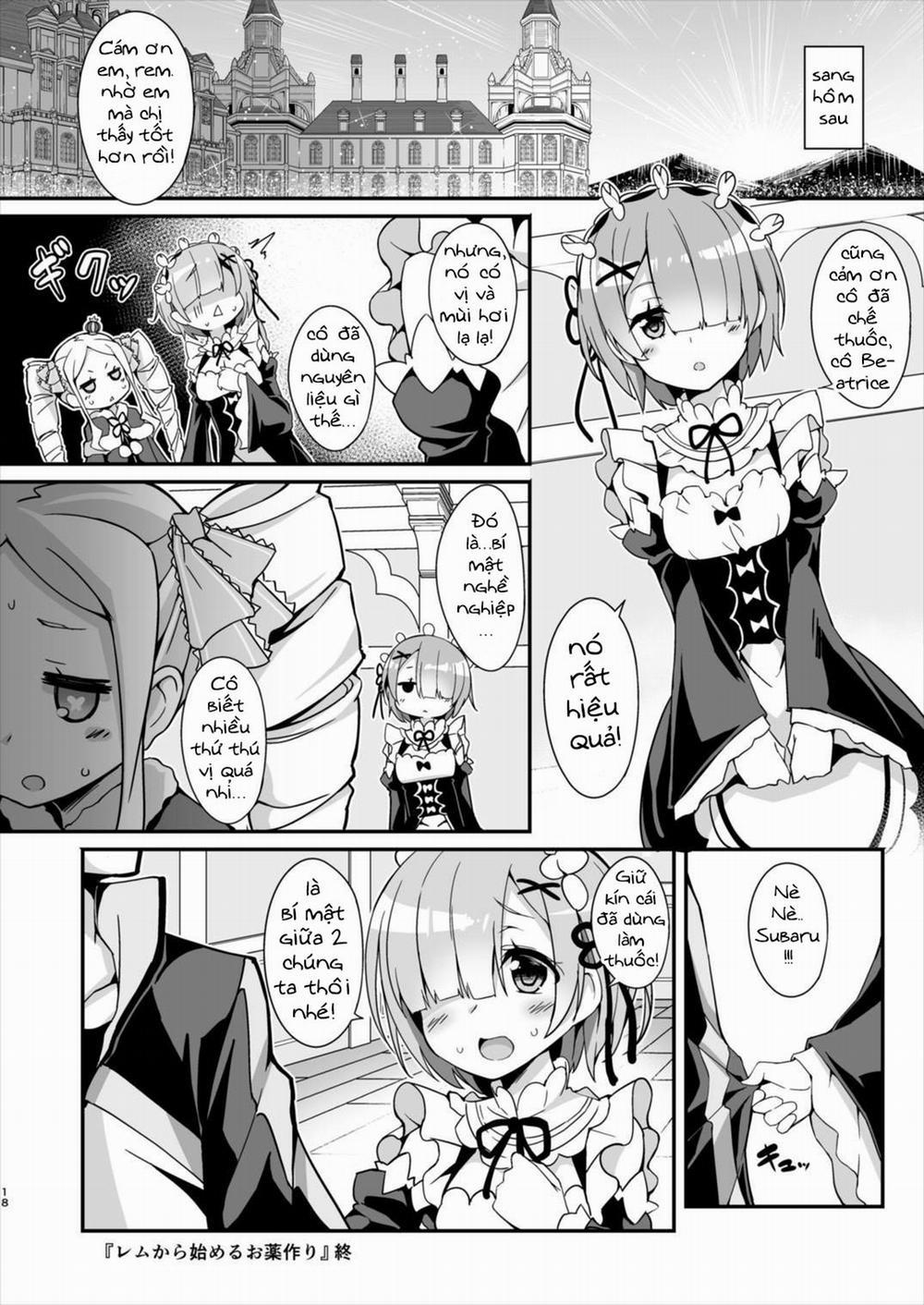 manhwax10.com - Truyện Manhwa Rem Kara Hajimeru Okusurizukuri (Re:Zero) Chương Oneshot Trang 19